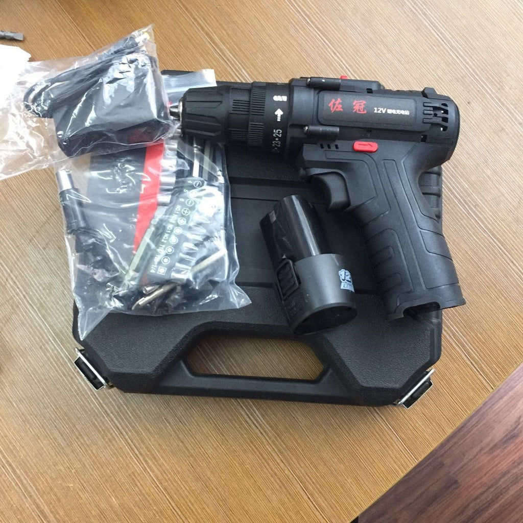 Professional-grade electric drill