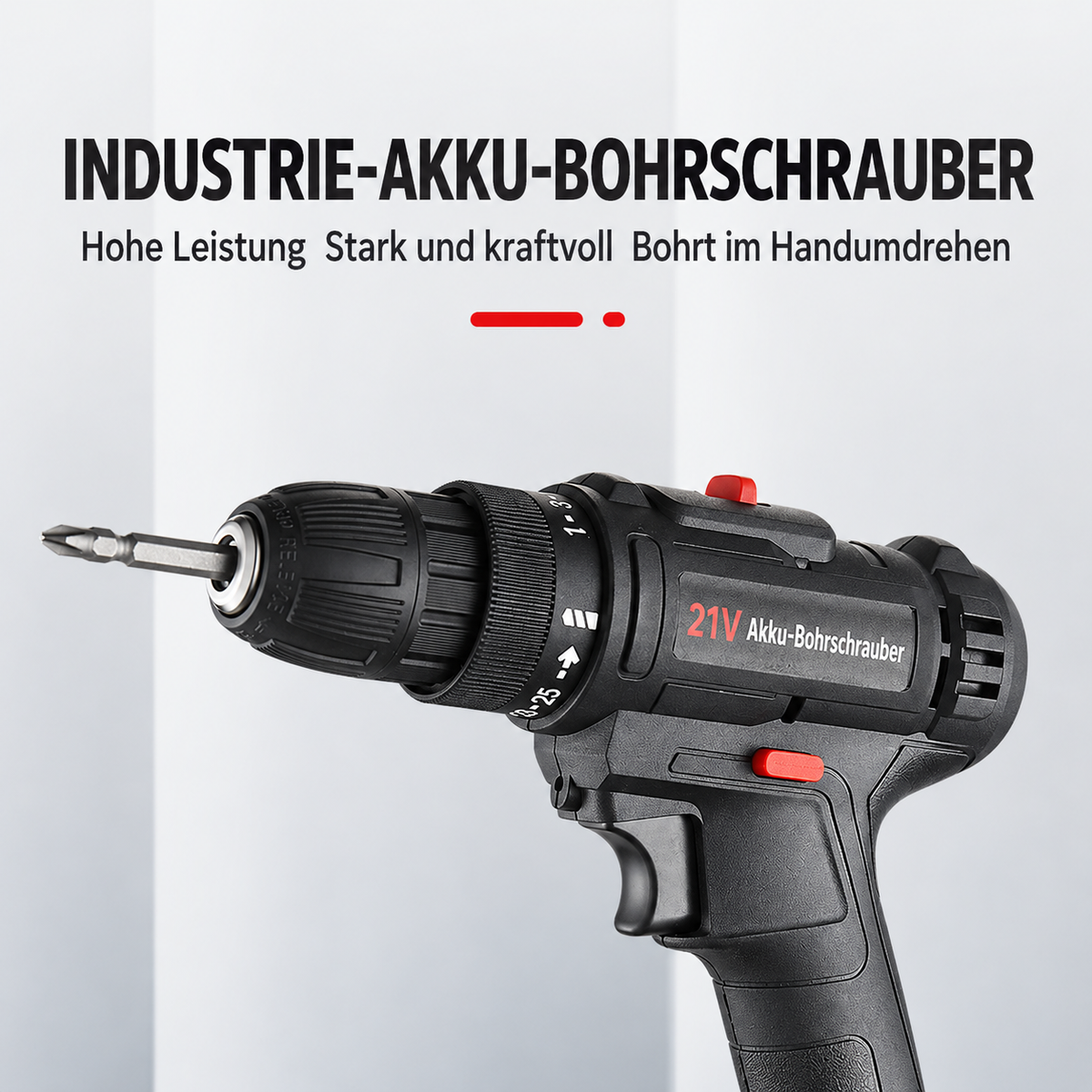 Professional-grade electric drill